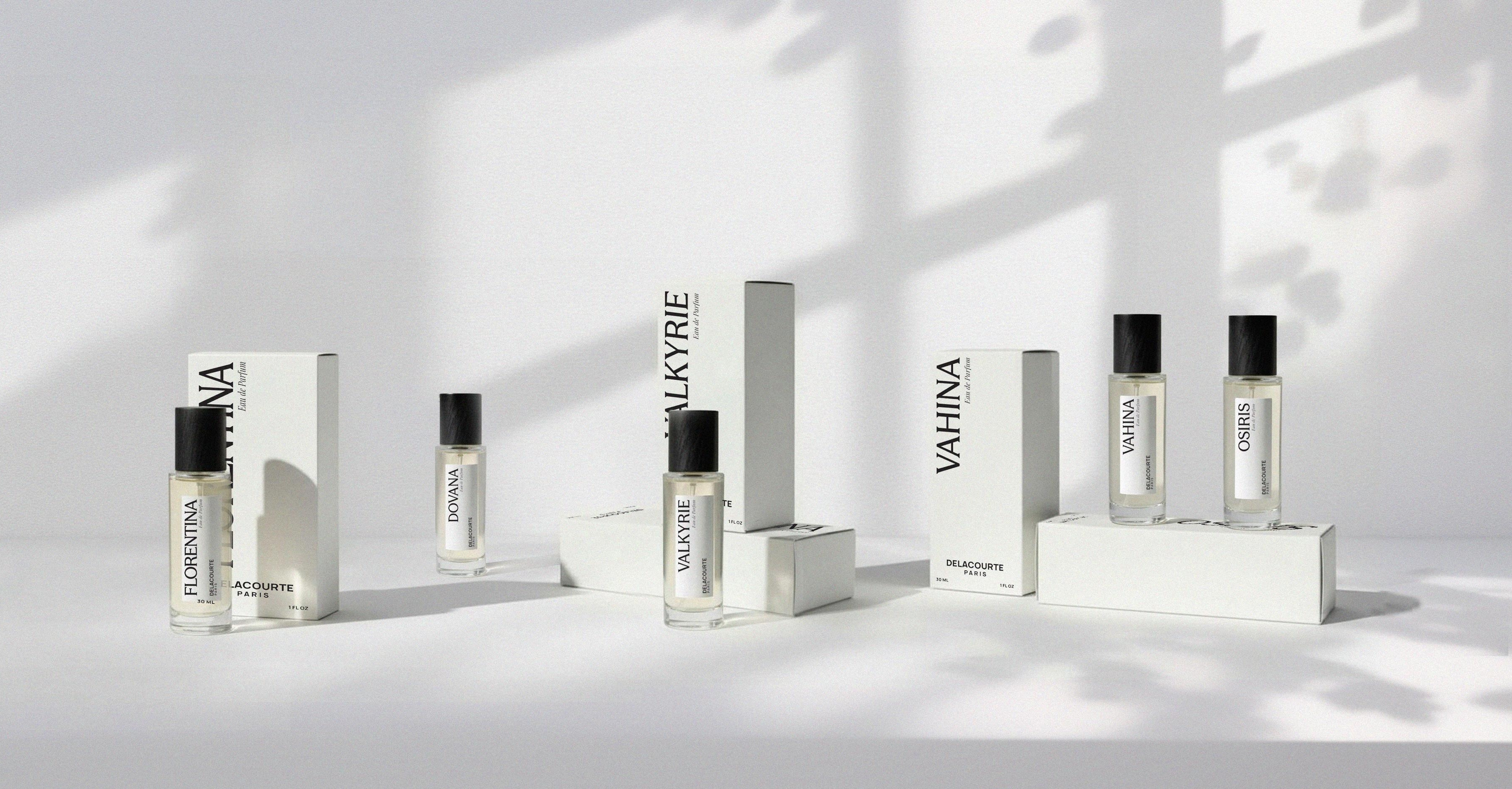 La collection de parfums Delacourte Paris