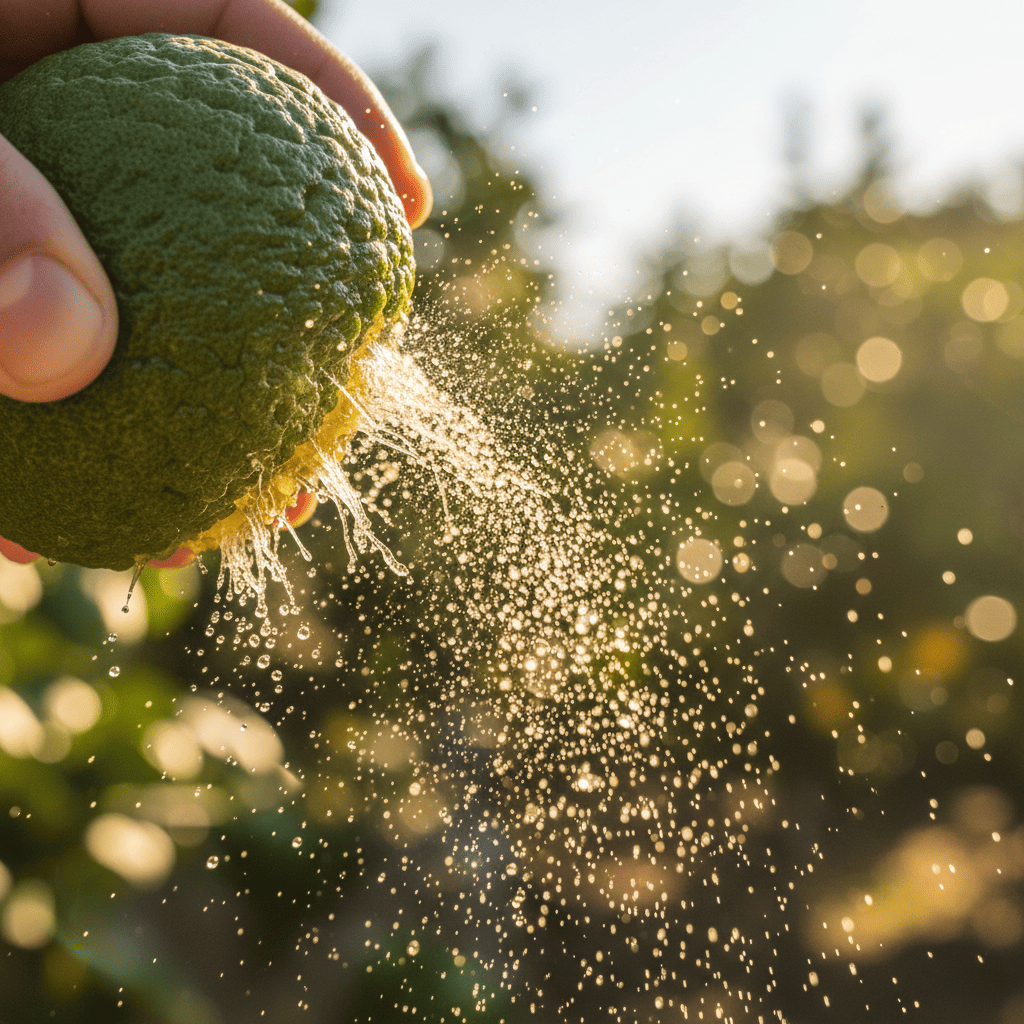L'Expression en Parfumerie : Extraction à froid des agrumes