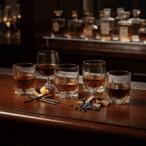 Les notes alcoolisées : Du verre au flacon.