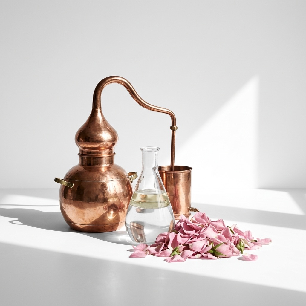 A Destilação em Perfumaria: Processo e Alambique