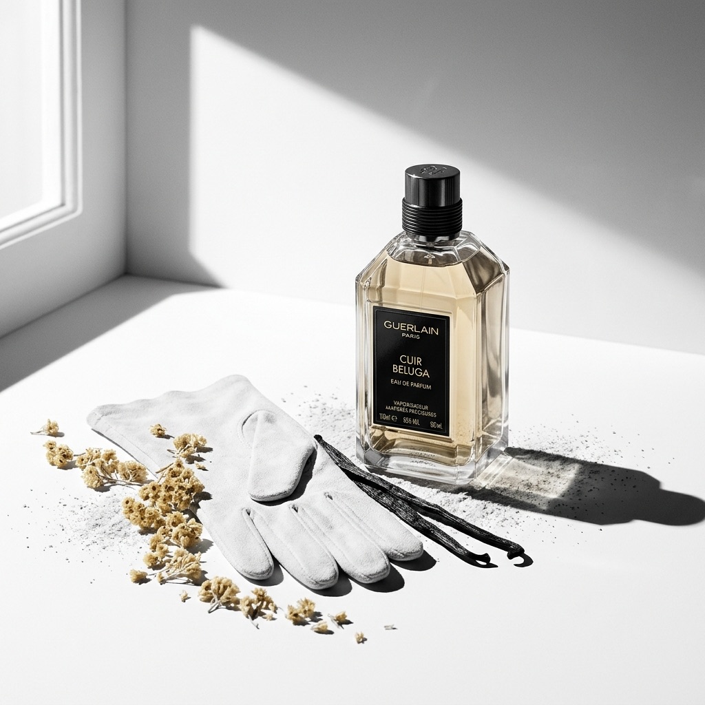 Cuir Beluga fra Guerlain: Væddemålet om det hvide, pudrede læder