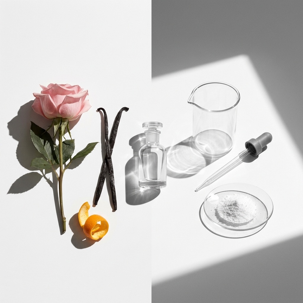 Perfume Natural vs Síntese: O grande duelo explicado