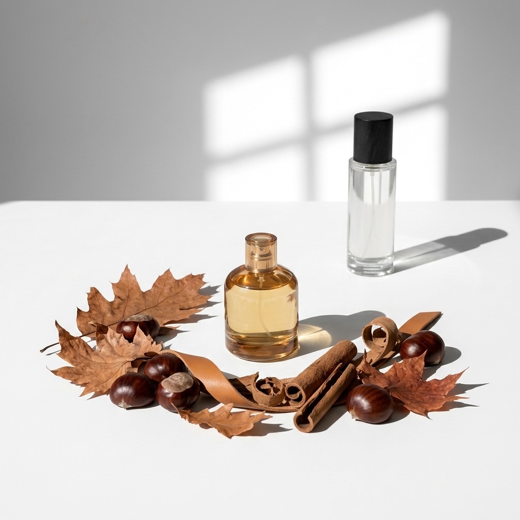 Perfume para o Outono: notas amadeiradas, chipre e de couro